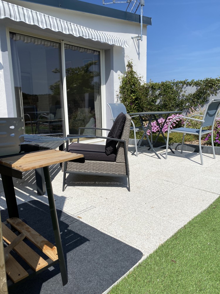 Terrasse ensoleillée